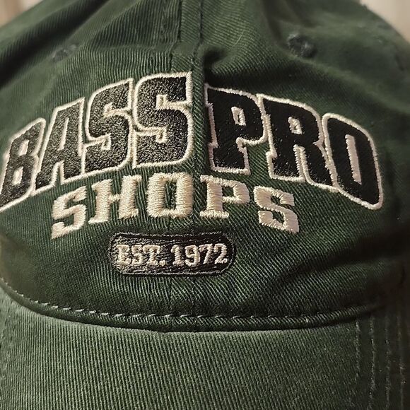 Bass Pro Shops Hunter Green Sliderback Hat - New - Picture 2 of 7